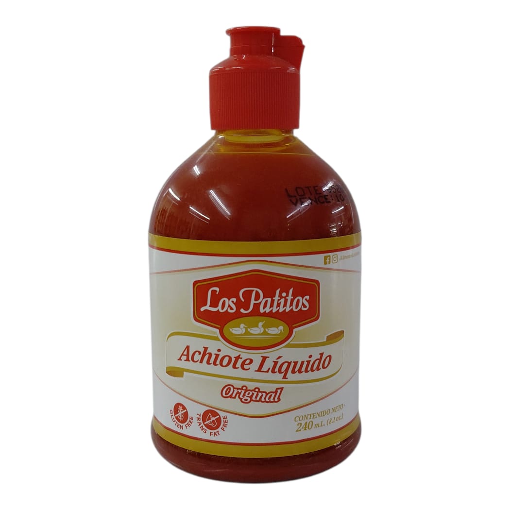 ACHIOTE LIQUIDO LOS PATITOS 240ML