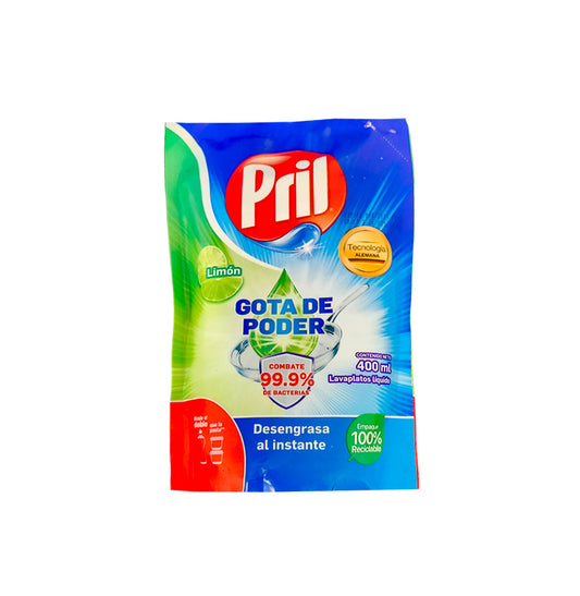 LAVAPLATO LÍQUIDO DOYPACK LIMON 400ML