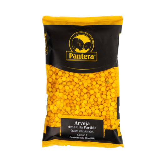 ARVEJAS AMARILLA PARTIDA LA PANTERA 454GR
