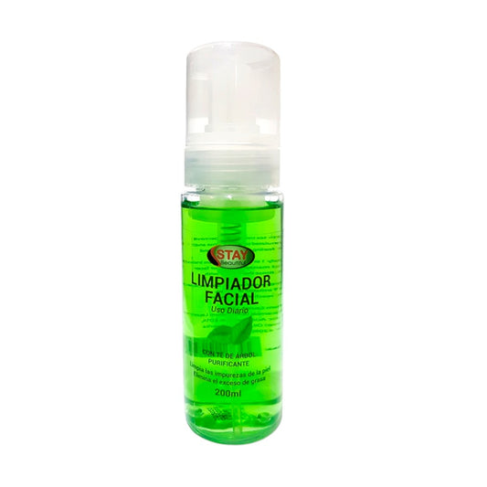 LIMPIADOR FACIAL CON TÉ DE ÁRBOL 200ML