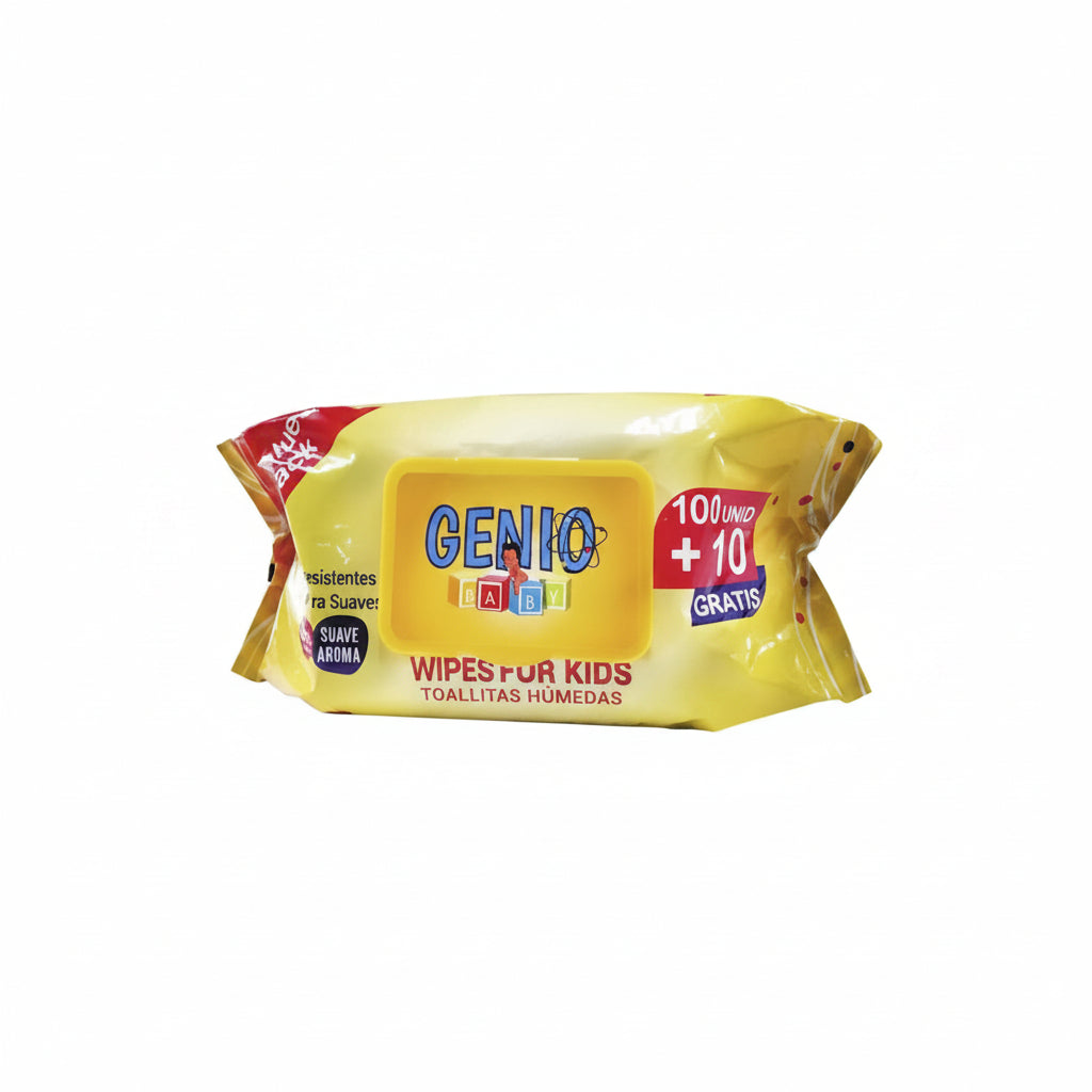 TOALLITAS HÚMEDAS DE BEBÉ 100+10U