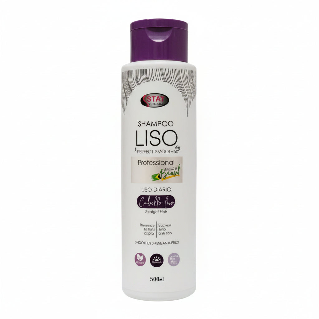 SHAMPOO CABELLO LISO 500ML