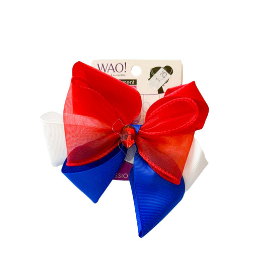 GANCHO PARA CABELLO DE LAZO TRICOLOR