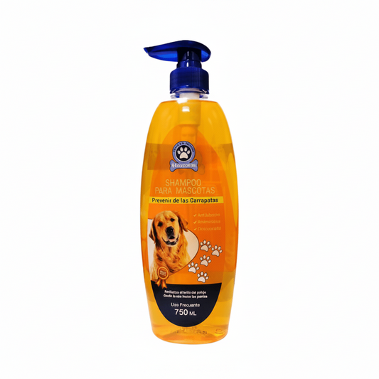 SHAMPOO PARA PERRO ANTIGARRAPATAS 750ML