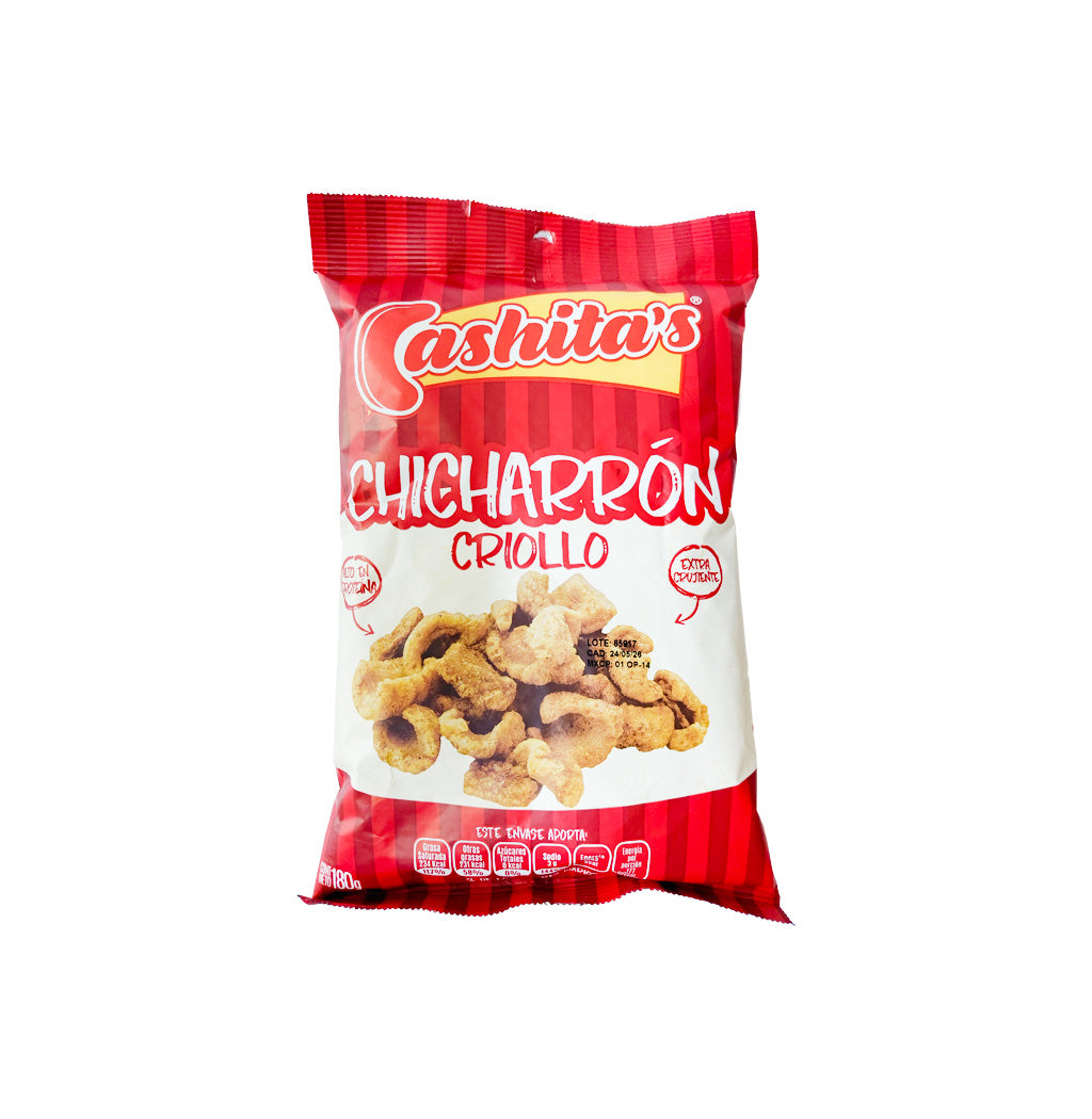 CHICHARRON CRIOLLO CASHITAS 180GR