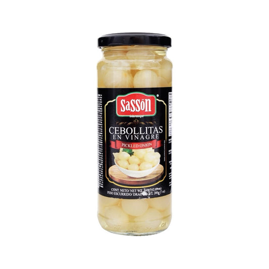 CEBOLLITAS EN VINAGRE SASSÓN 360GR