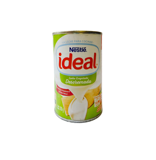 LECHE EVAPORADA 0 GRASA IDEAL 310GR