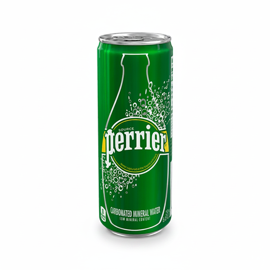 AGUA CON GAS LATA PERRIER 250ML