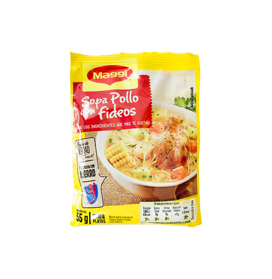 SOPA POLLO FIDEO MAGGI 57GR