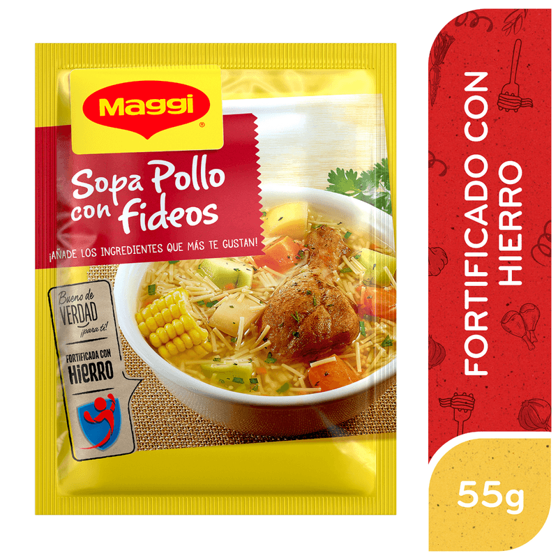 SOPA POLLO FIDEO MAGGI 57GR