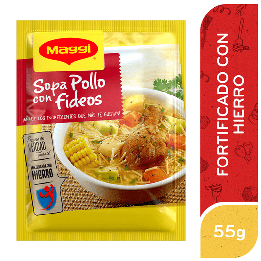 SOPA POLLO FIDEO MAGGI 57GR