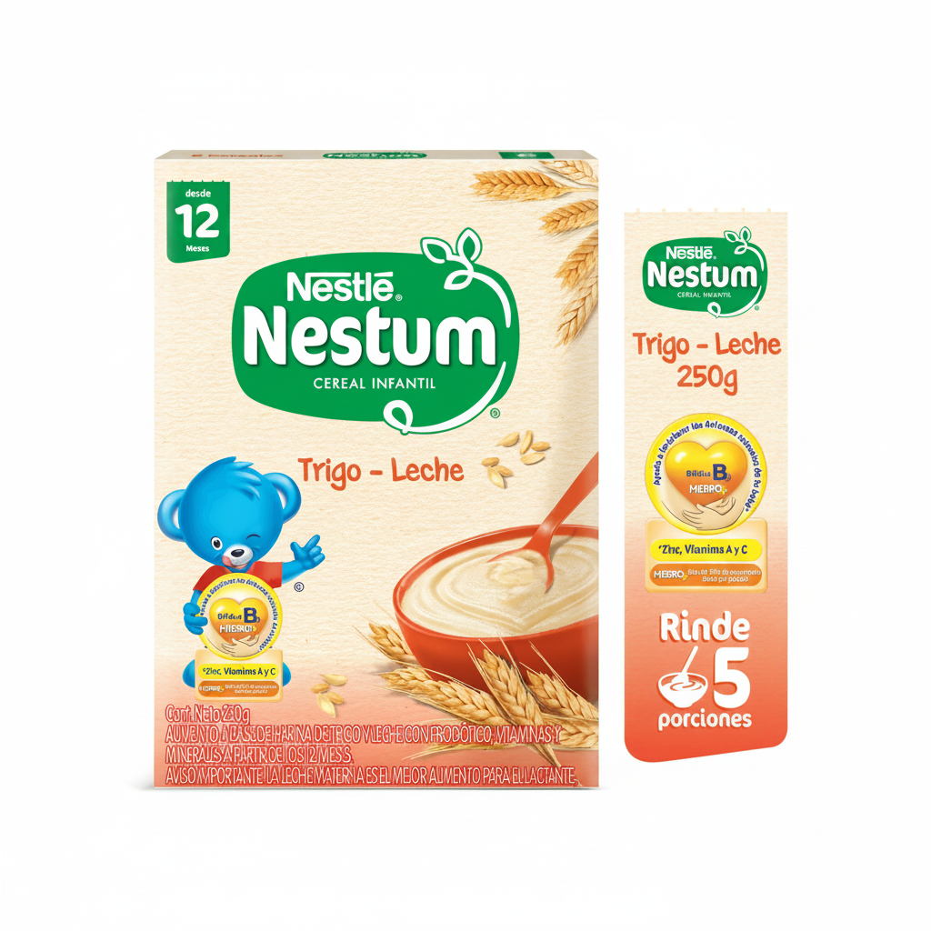 CEREAL TRIGO LECHE NESTUM 250GR