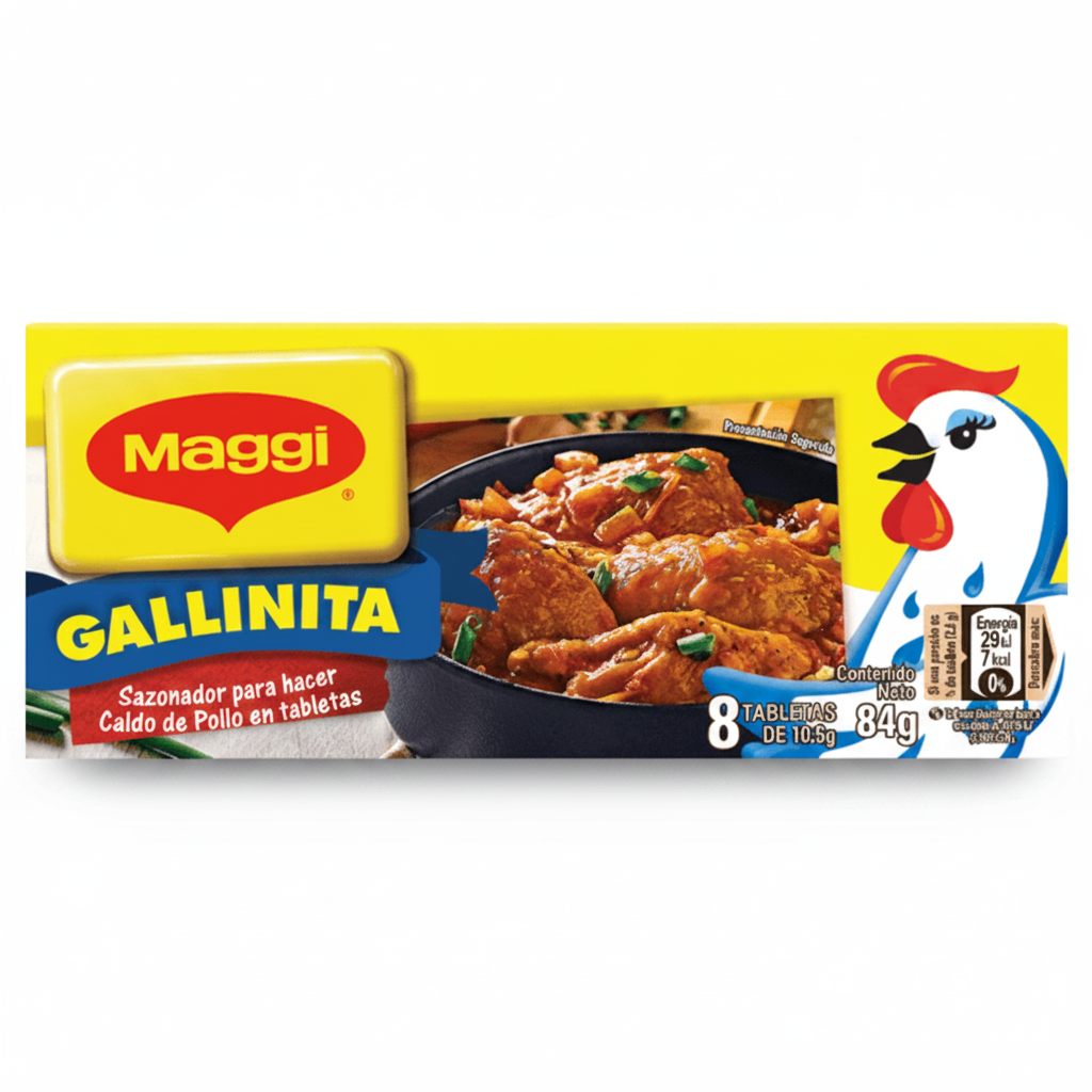 CUBITOS CALDO POLLO MAGGI 84G