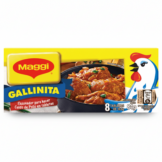 CUBITOS CALDO POLLO MAGGI 84G