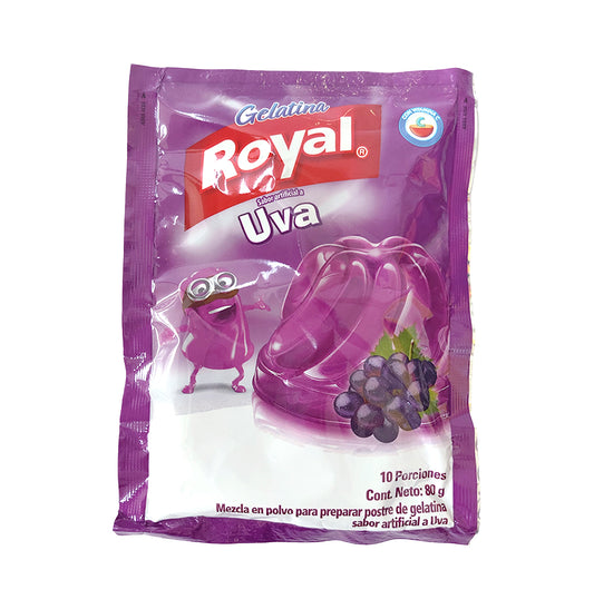 GELATINA DE UVA ROYAL 80GR
