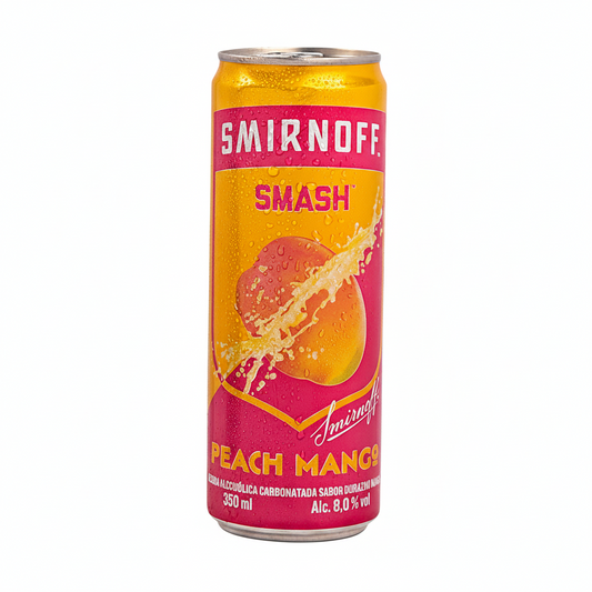 SMIRNOFF ICE SMASH DURAZNO/MANGO 350ML