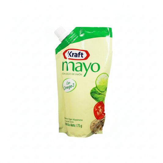 MAYONESA CON JUGO LIMON OMEGA 3 KRAFT 175GR