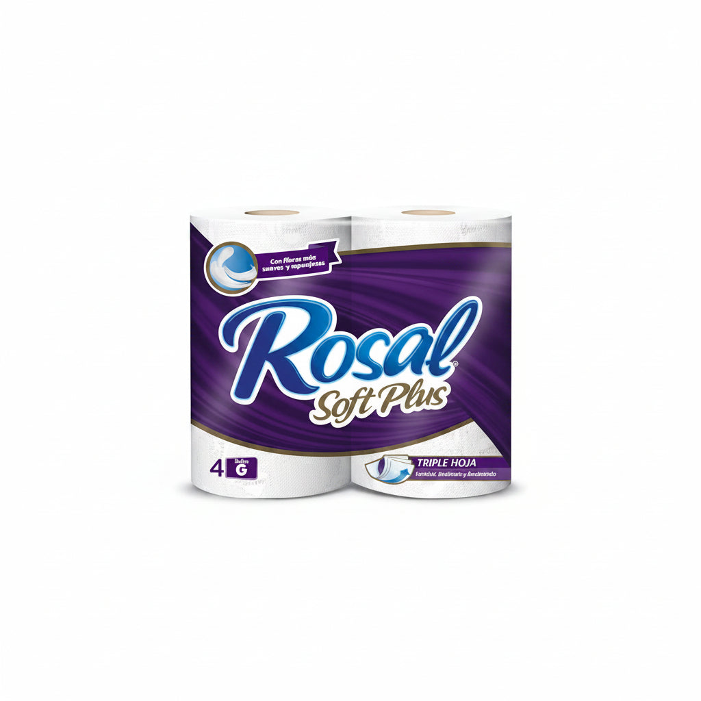 PAPEL HIGIÉNICO 275 HOJAS 4 ROLLOS
