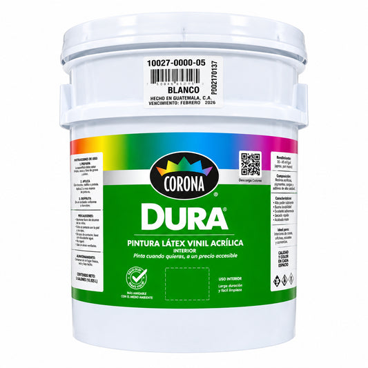 PINTURA ACRÍLICA LÁTEX BLANCO 2.5G