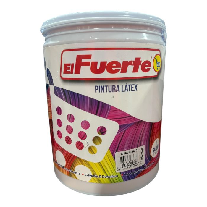 PINTURA LÁTEX MELOCOTÓN EL FUERTE 1G