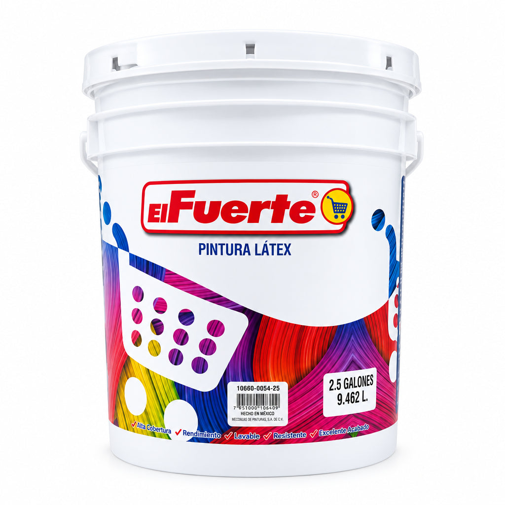 PINTURA LÁTEX AQUA EL FUERTE 2.5G