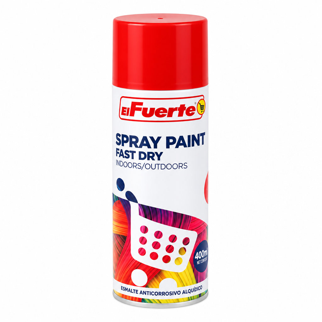 SPRAY ROJO ESCARLATA EL FUERTE