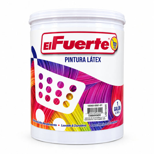 PINTURA LÁTEX TAMARINDO EL FUERTE 1G