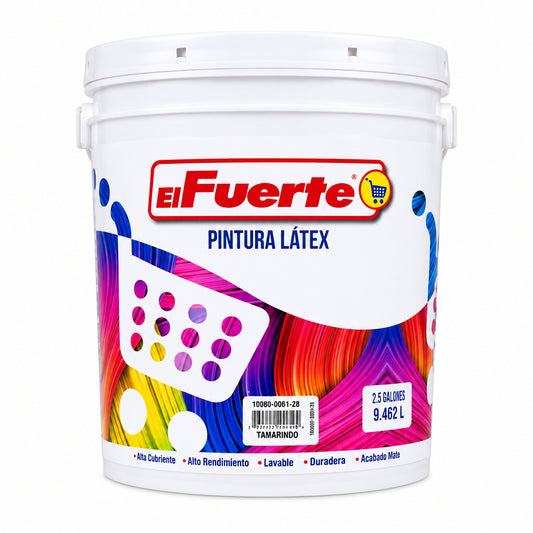 PINTURA LÁTEX TAMARINDO EL FUERTE 2.5G