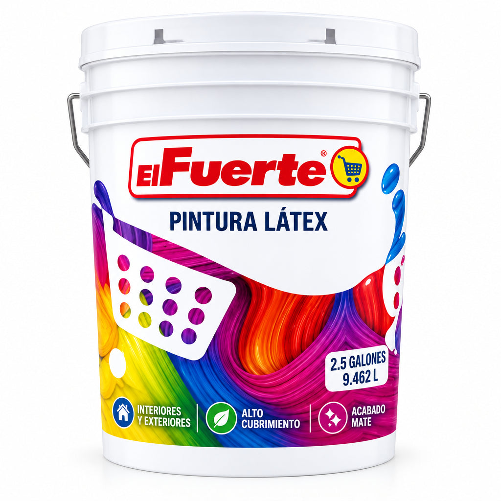 PINTURA LÁTEX JUGO DE UVA EL FUERTE 2.5G