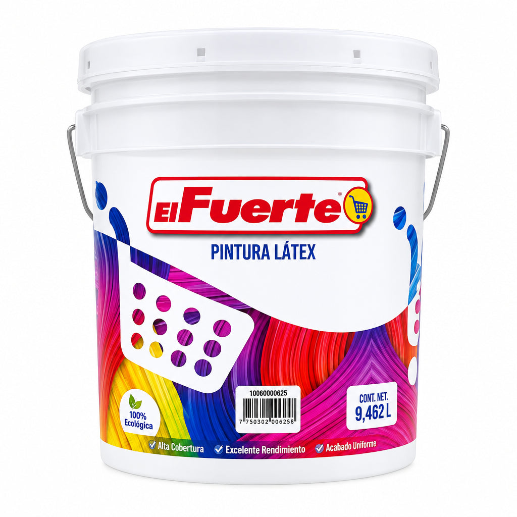 PINTURA LÁTEX LILA EL FUERTE 2.5G
