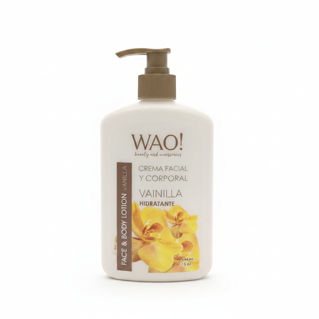 CREMA FACIAL Y CORPORAL DE VAINILLA 5OZ