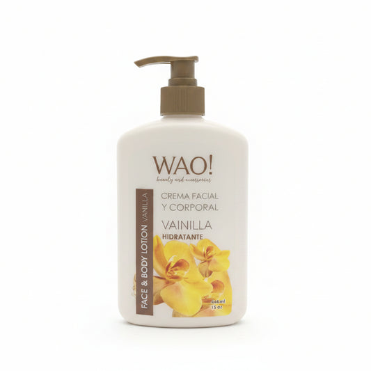 CREMA FACIAL Y CORPORAL DE VAINILLA 5OZ