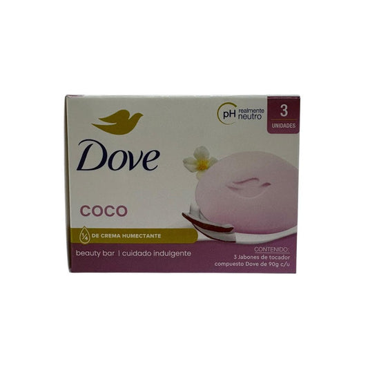 JABÓN DE TOCADOR LECHE COCO 3PACK 90GR