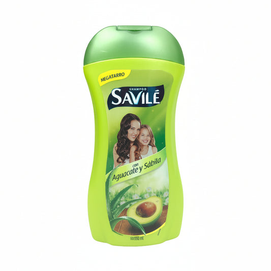 SHAMPOO SAVILE AGUACATE Y SABILA 550ML