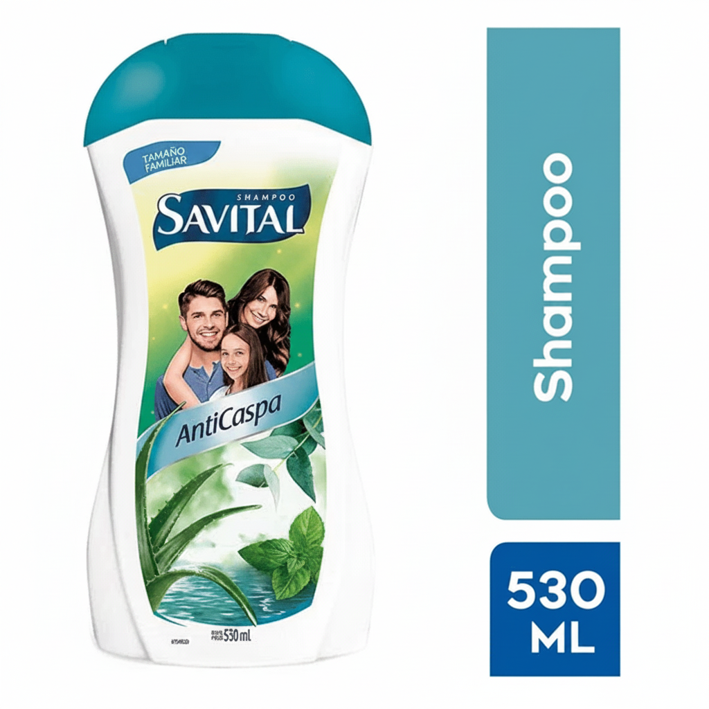SHAMPOO ANTICASPA SAVILE 530ML