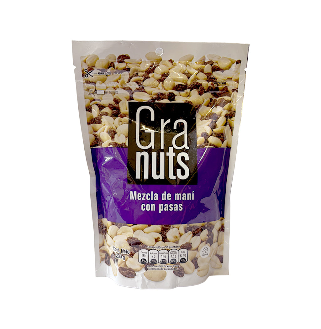 MANI CON PASA GRANUTS 200GR