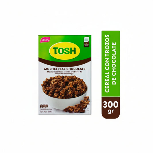 MULTICEREAL CHOCOLATE TOSH 300GR