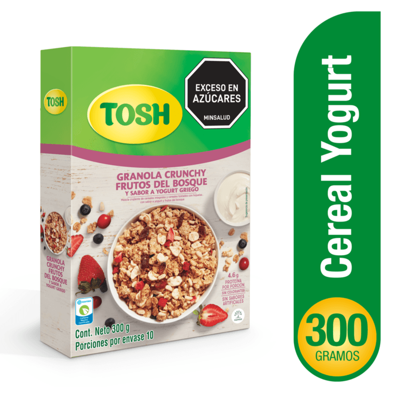MULTICEREAL YOGUR GRIEGO TOSH 300GR