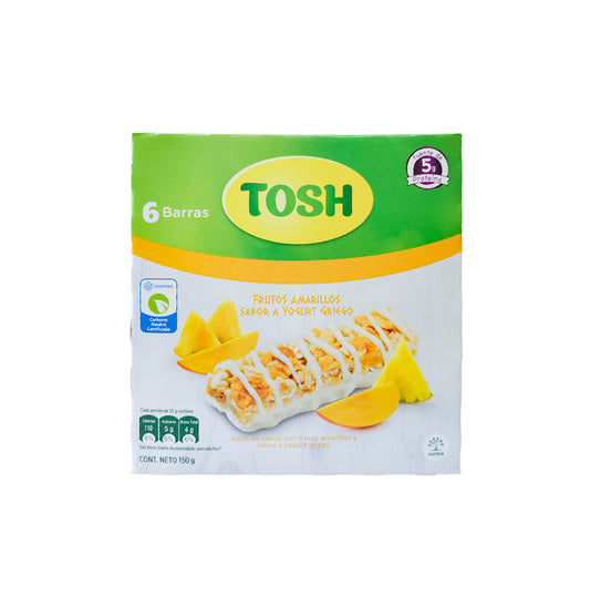BARRA FRUTOS AMARILLOS TOSH 150GR