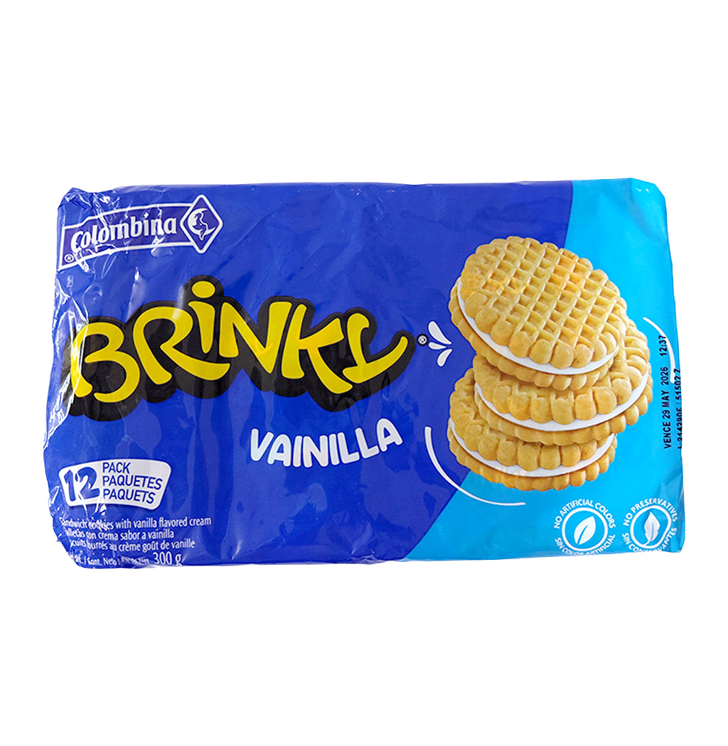 GALLETAS VAINILLA BRINKY 300GR