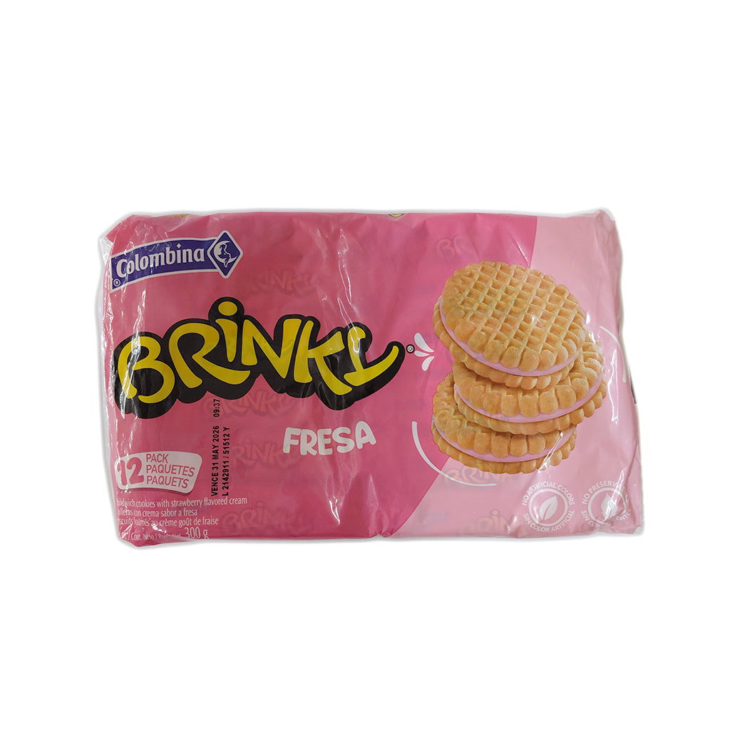 GALLETAS FRESA BRINKY 300GR