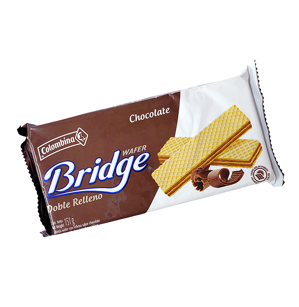 GALLETA WAFER BRIDGE CHOCOLATE 151GR
