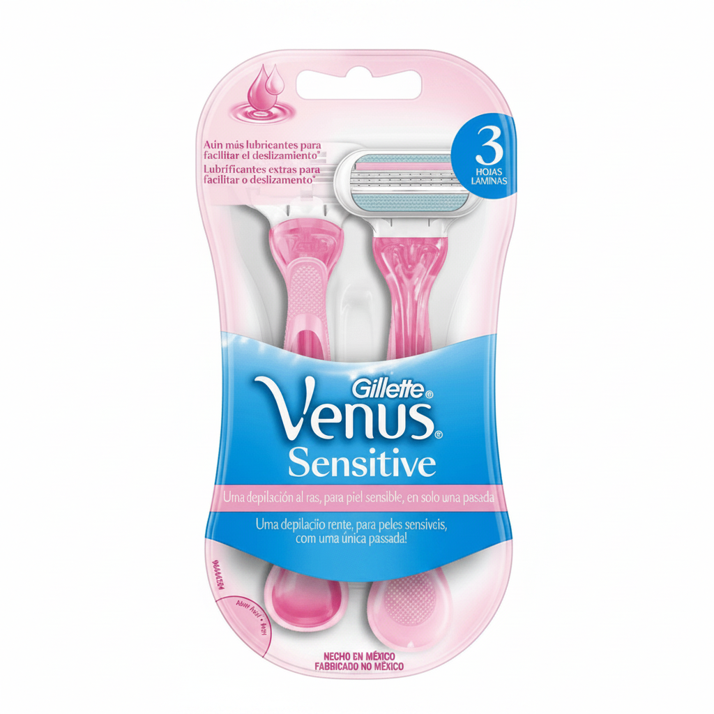 AFEITADORA SENSITIVE VENUS 2U