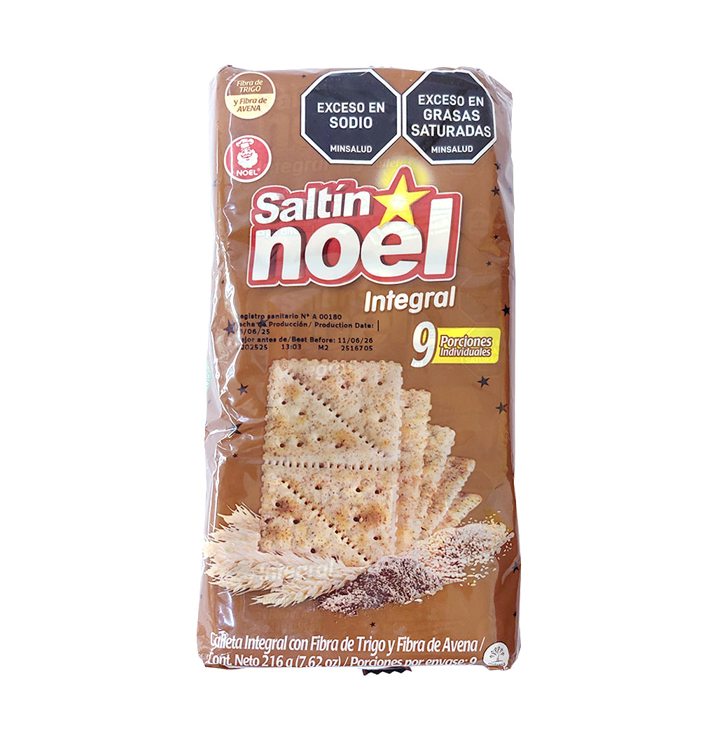 GALLETAS INTEGRAL SALTIN NOEL 216GR