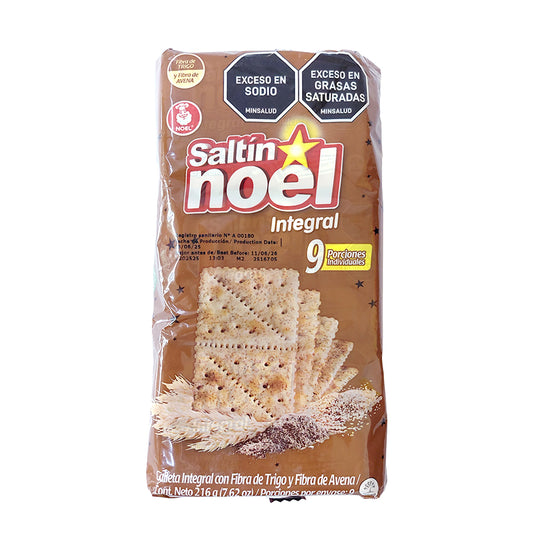 GALLETAS INTEGRAL SALTIN NOEL 216GR