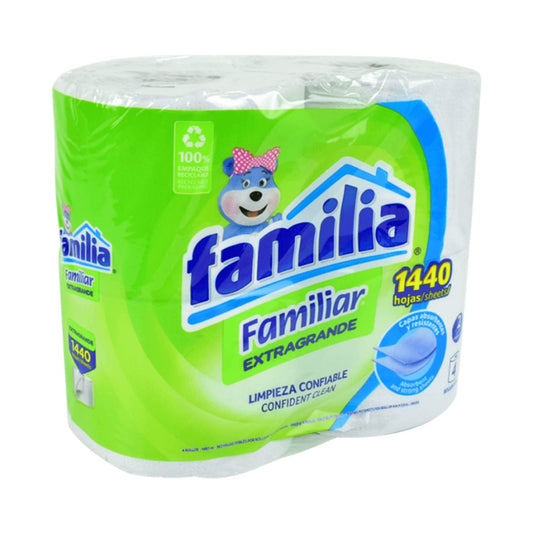 PAPEL HIGIÉNICO MAX 4 ROLLOS 37M
