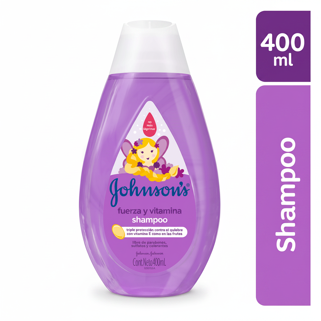 SHAMPOO DE BEBÉ FUERZA Y VITAMINA 400ML