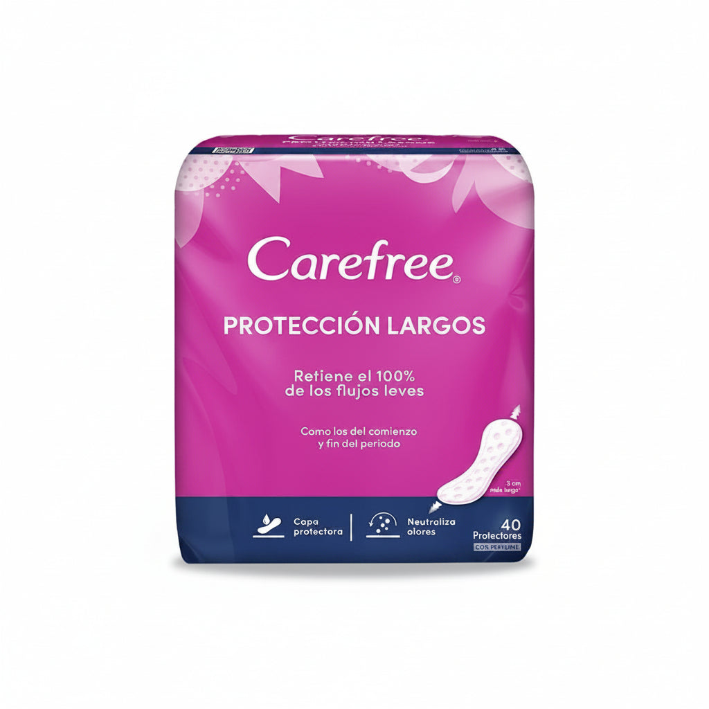PROTECTORES DIARIOS CAREFREE 40U