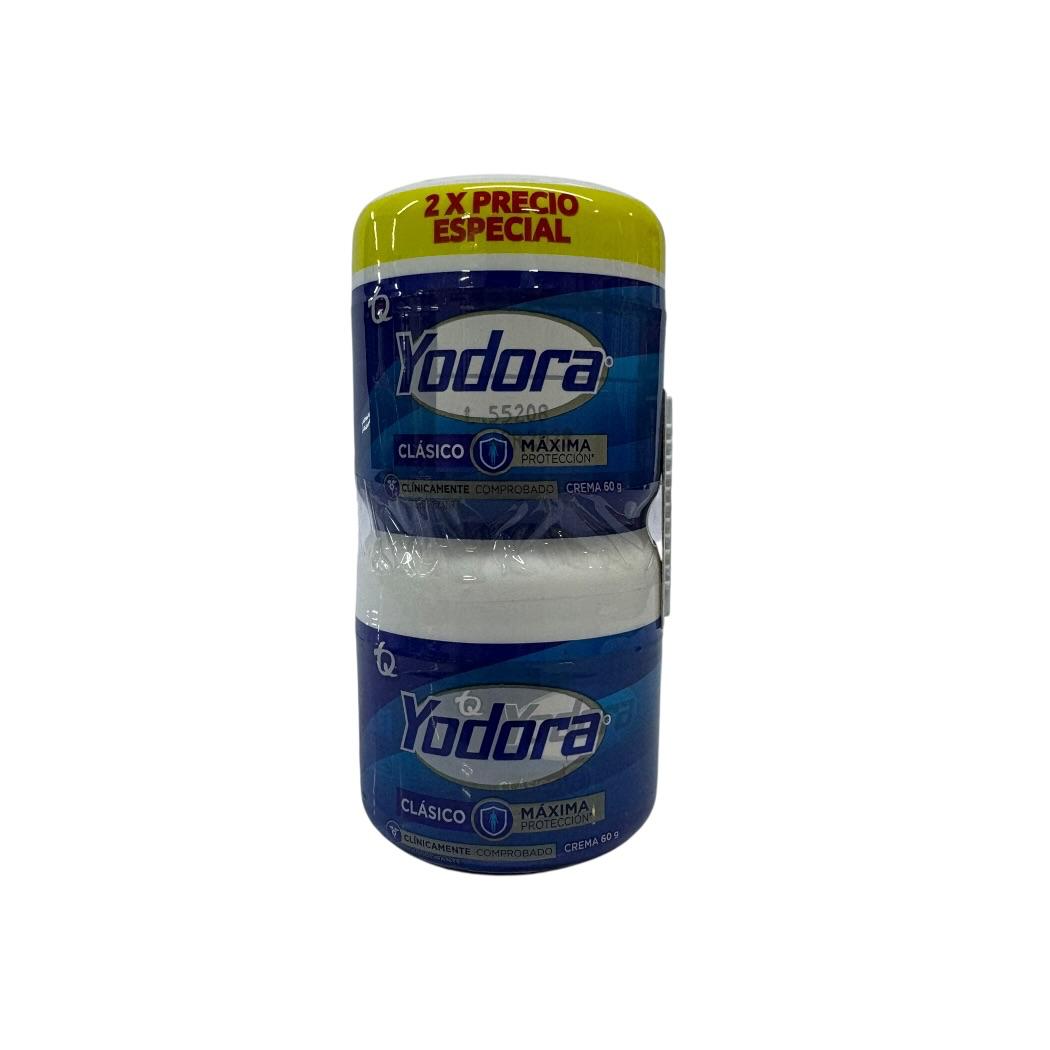 DESODORANTE CREMA CLASICO 2PACK 60GR