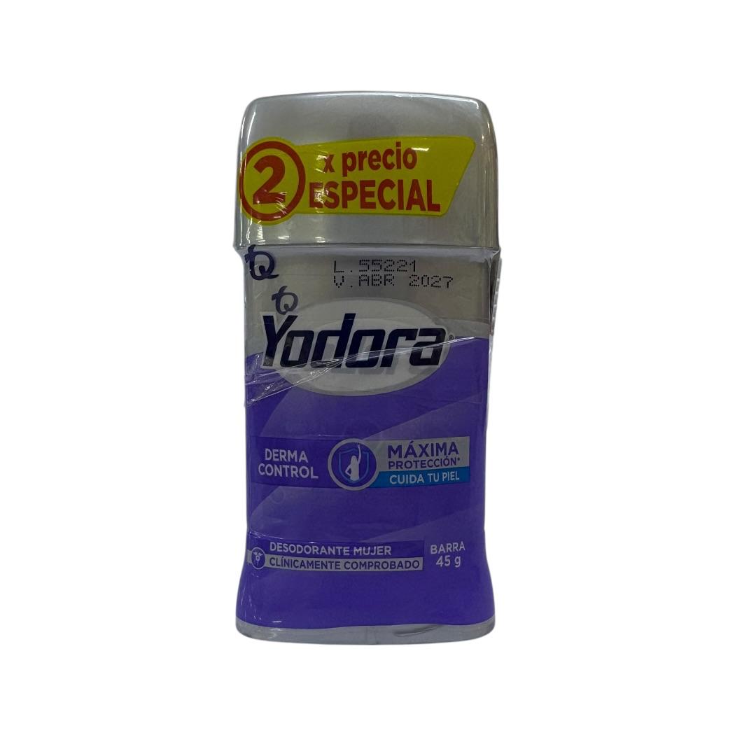 DESODORANTE BARRA DERMA CONT 2PACK